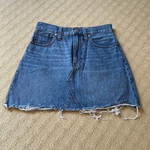 Madewell Denim Skirt